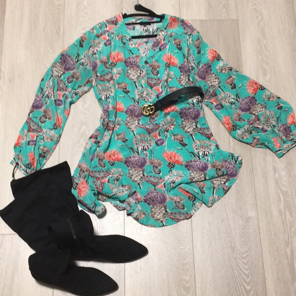 Tolani 100% Silk Mini Dress